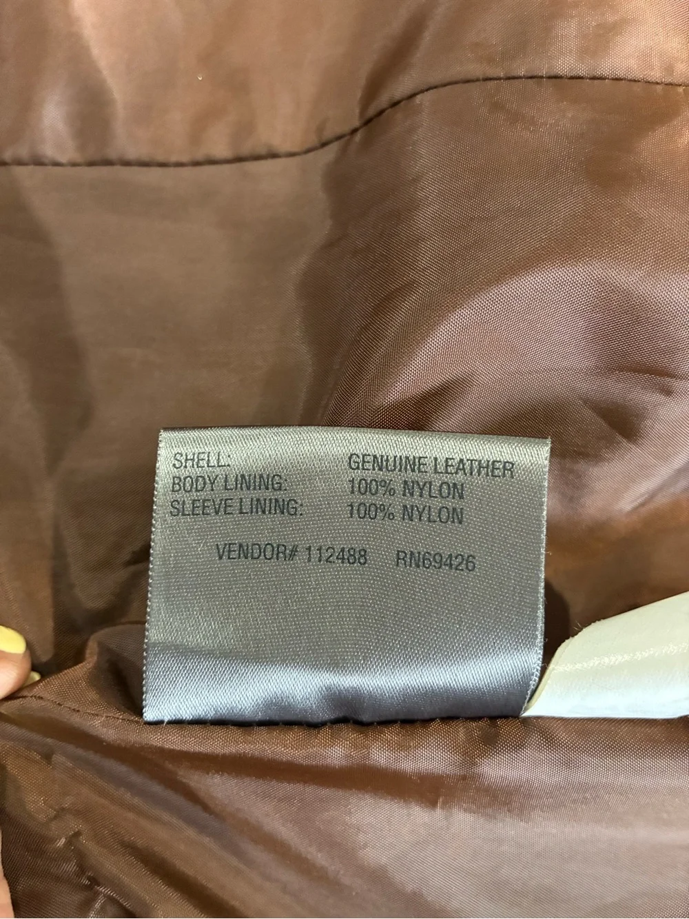 Wilsons Leather Suede Blazer Jacket Brown Genuine Leather Western Boho WM Small - Picture 5 of 6